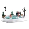 Lemax Scene Natalizie*Victorian Skaters B/O 4.5V Cod. 94527