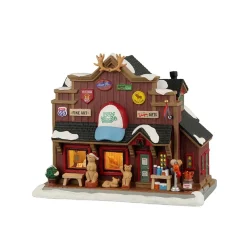 Lemax Prodotti Fuori Catalogo|Edifici Illuminati*Wild Wooly'S Gift Shop Cod. 25902