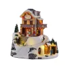Lemax Edifici E Giostre In Movimento|Lemax Best Buy*Winterhaus Resort con Alimentatore 4.5V Cod. 15735