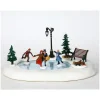 Lemax Scene Natalizie|Edifici E Giostre In Movimento*Winter Skating B/O 4.5V Cod. 94024