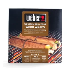 Weber Prodotti Per Affumicatura|Combustibili E Affumicatura Weber*Wraps Da Affumicatura - Cedro Rosso del Pacifico Cod. 17521